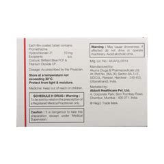 Phenergan 10 Mg Tablet 10 - Uses, Side Effects, Dosage, Price | Truemeds
