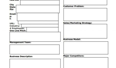 Business Plan Template PDF Download 的图像结果