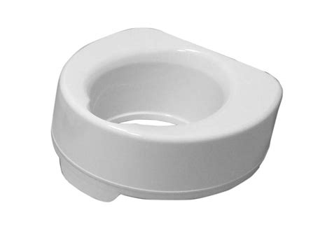 Buy Drive DeVilbiss care 6-Inch Raised Toilet Seat Without Lid, White ...
