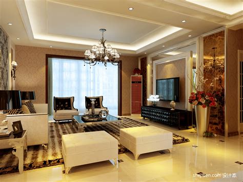 美式风格二居室90平米15.5万-绿城蓝庭装修案例-杭州房天下家居装修网