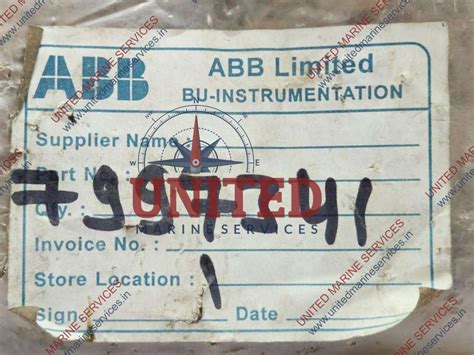 ABB 4600/0245 PC BOARD WITH TURBIDITY PERSONALITY MODULE | United ...