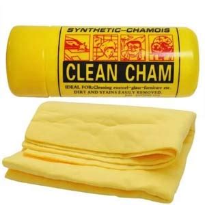 Clean Cham Liquid Absorbing Chamois Cloth for Car Cleaning Microfiber ...
