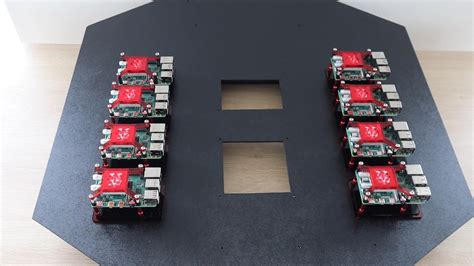 Raspberry Pi 4 Cluster 的图像结果