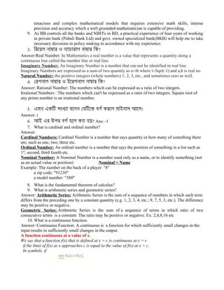 Image result for Math ISC Class 12th Math Viva