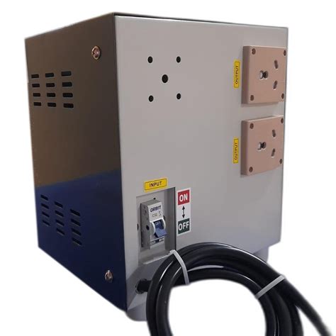 Single Phase Servo Voltage Stabilizer - 3 KVA Air Cooled Servo Voltage ...