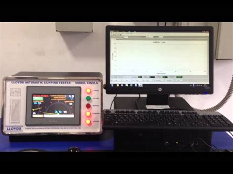 Cupping Testing Machine - Lloyds Cupping Testing Machine Manufacturer ...