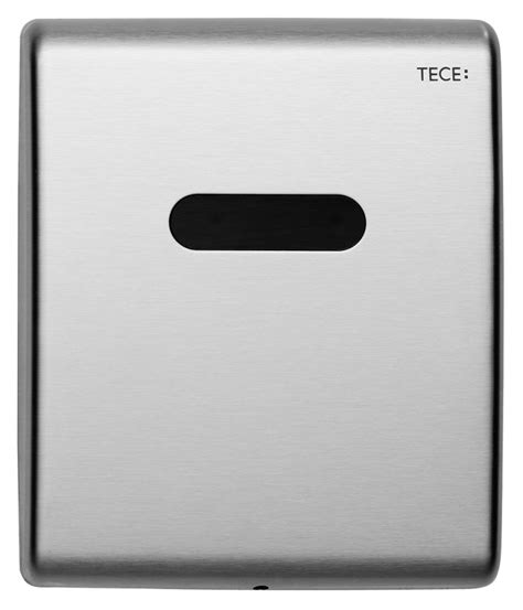 Кнопка смыва Tece Planus Urinal 6 V-Batterie сатин, нержавеющая сталь ...