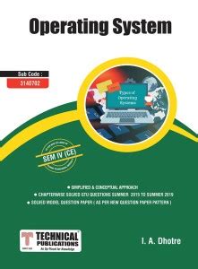 Operating System for GTU University (IV- CSE/IT- 3140702): Buy ...