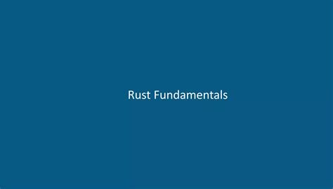 Image result for Rust Programming Tutorial
