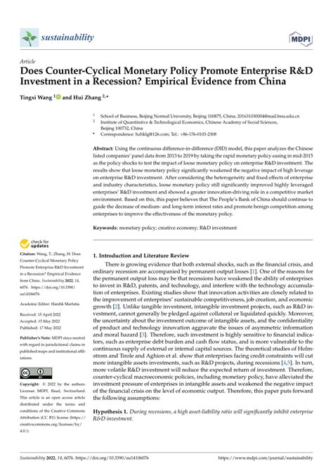 Counter Cyclical Monetary Policy Graph 的图像结果