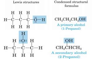Lewis Structure Of 1 Propanol