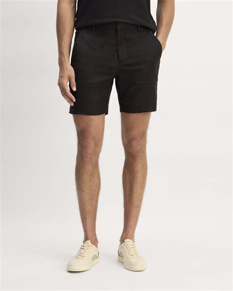 Image of The 7" Linen Trouser Short