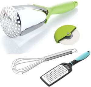 Paruht Combo of 4 :- Vegetable Potato Masher (Jumbo), Premium Vegetable ...