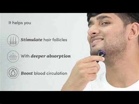 Man Matters Derma Roller with Disinfectant for Hair Growth | 540 Micro ...