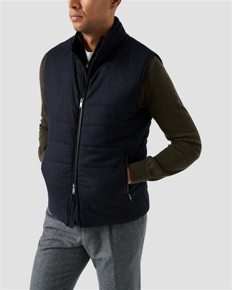 Wool Padded Vest - Eton