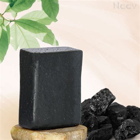 NEEV CHARCOAL SOAP - SET OF 3 – Neev Herbal Handmade Soaps
