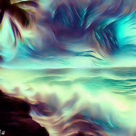 Create Ocean Cove with Bing Image Creator 的图像结果