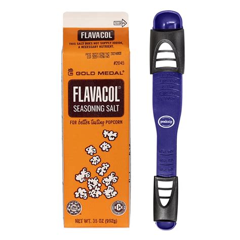 Amazon.com : Gold Medal Flavacol Seasoning Popcorn Salt 35 oz. Bundled with Measuring Spoon ...
