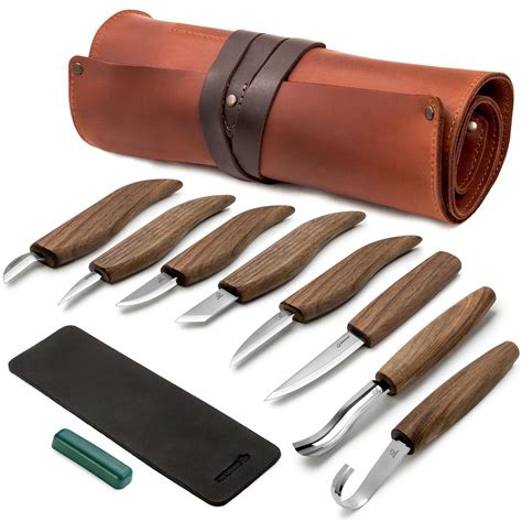 BeaverCraft Deluxe Wood Carving Kit S18X - Wood Carving Knife Set ...