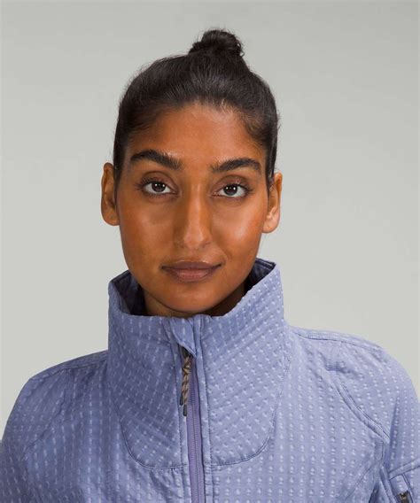 Lululemon Water-Repellent Fleece Hiking Jacket - Peri Purple - lulu ...