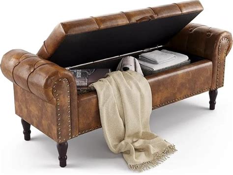 Foremost sofa Storage Ottoman Bench Couch Upholstered Storage 2 Seater ...