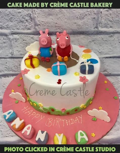 Buy Peppa Pigs Cake Online – Creme Castle