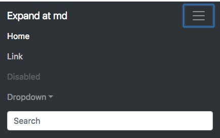 Image result for Horizontal Navbar Collapse Using CSS