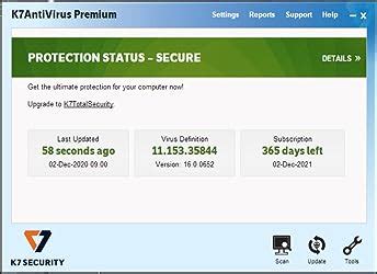 K7 Security K7 Antivirus Premium- 1 User, 1 Year (Email Delivery In 2 ...