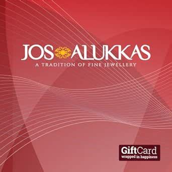 Jos Alukkas Jewellery Gift Card-Rs.1000 : Amazon.in: Gift Cards