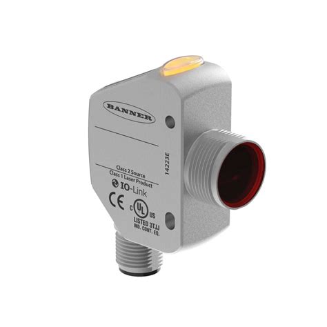 BANNER Q4XTKLAF300-Q8 Series Rugged All Purpose Photoelectric Sensor ...