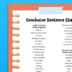 Conclusion Sentence Examples for Strong Writing