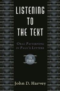 Listening to the Text: Buy Listening to the Text by Harvey John D at ...