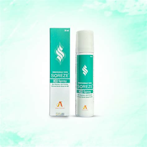 Soreze DR Diaper Rash Spray – For Treating & Preventing Rashes