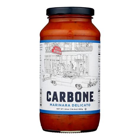 Amazon.com : CARBONE Delicato Marinara Pasta Sauce, 24 OZ : Grocery ...