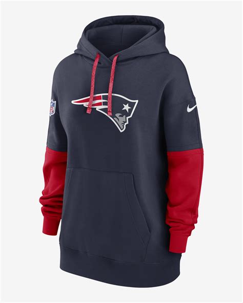New England Patriots Sideline Essential Women's Nike NFL Pullover ...