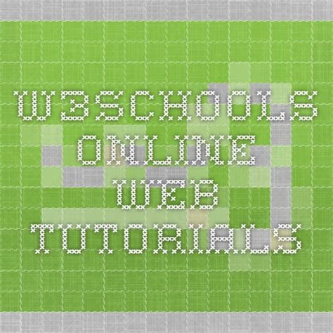 Image result for W3 Tutorials