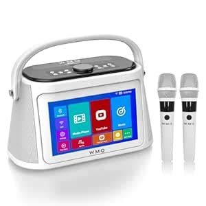 WMQ Karaoke Machine for Adults with Lyrics Display, Karaoke Speakers ...