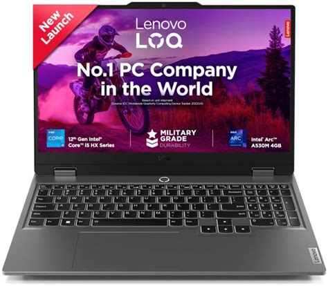 Lenovo LOQ Intel Core i5 12th Gen 12450HX - (8 GB/512 GB SSD/Windows 11 ...