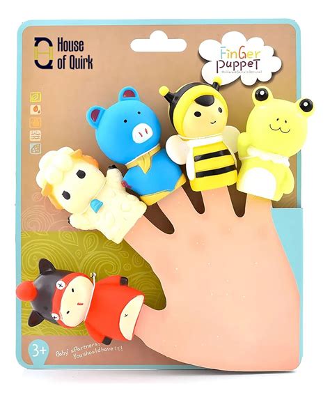 5-Piece Themed Finger Puppets Educational Kids Toy – House of quirk