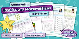Actividades: cuadernillo de matemáticas de 1º Básico