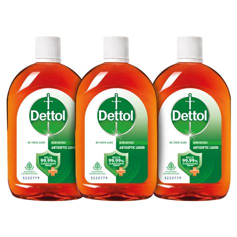 Buy Dettol Antiseptic Disinfectant liquid for First aid, Surface ...