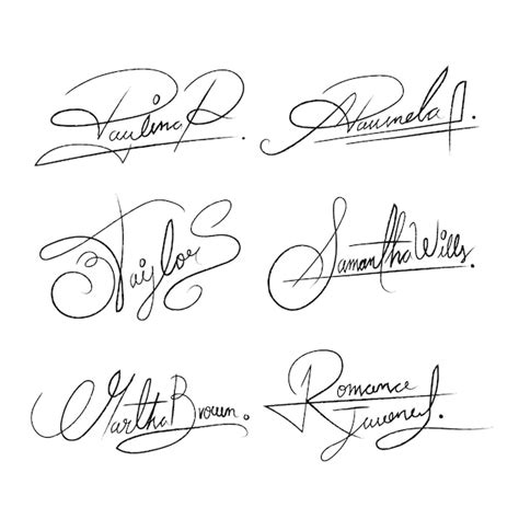Images de Signature exemple – Téléchargement gratuit sur Freepik