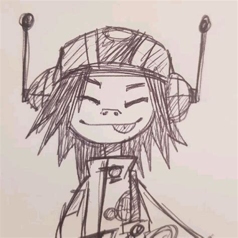 Noodle - Gorillaz | Dessins minecraft, Fond d'ecran dessin, Tutoriel de ...
