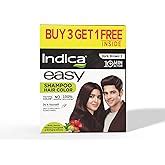 Buy Indica Easy Do-It-Yourself 10 Minutes Hair Color Shampoo with 5 ...