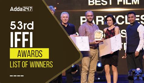 IFFI Award Winners List PDF Download