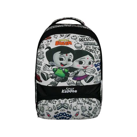 Smily Kiddos - Licensed Chhota Bheem Junior Backpack Too Cool IV - Bla