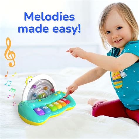Buy Funskool Giggles Jumpin Melody Keyboard, 6 multi-coloured keys ...
