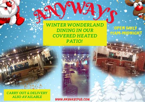 BLOOMINGDALE – Anyway's Pub, Restaurant & Banquets