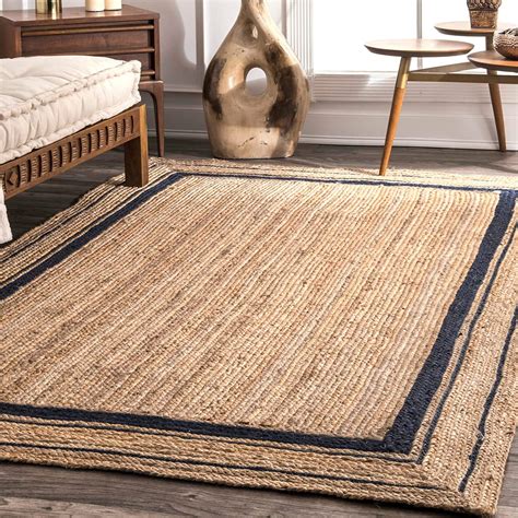 Buy Housine Home Décor Natural Fibers, Braided Reversible, Bed Side ...