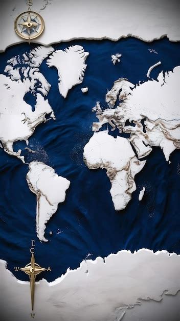 Clear White Map of the World 的图像结果